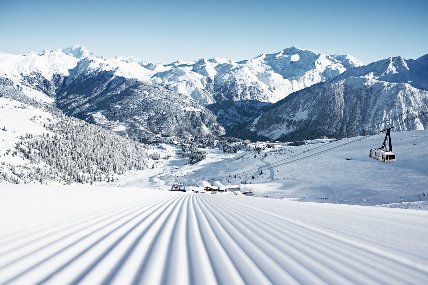 Slopes - Courchevel ski station