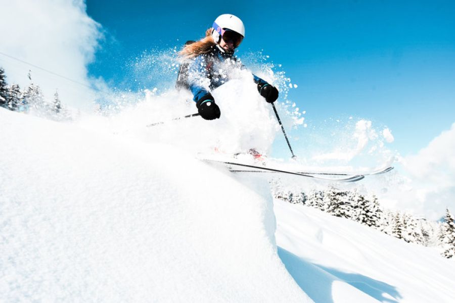 Skiing at Belleville Valley